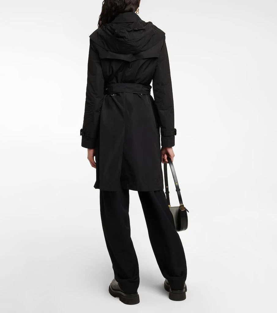 商品Burberry|Kensington hooded trench coat,价格¥11419,第3张图片详细描述