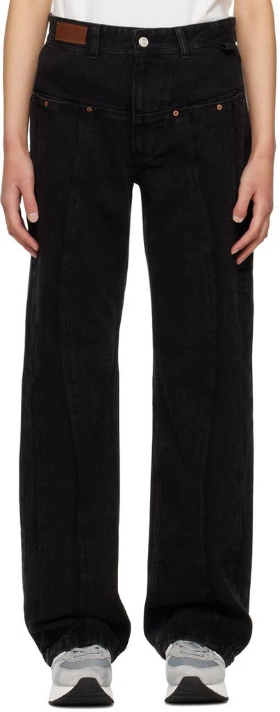 商品ANDERSSON BELL|Black Timothy Wide Jeans,价格¥767,第1张图片