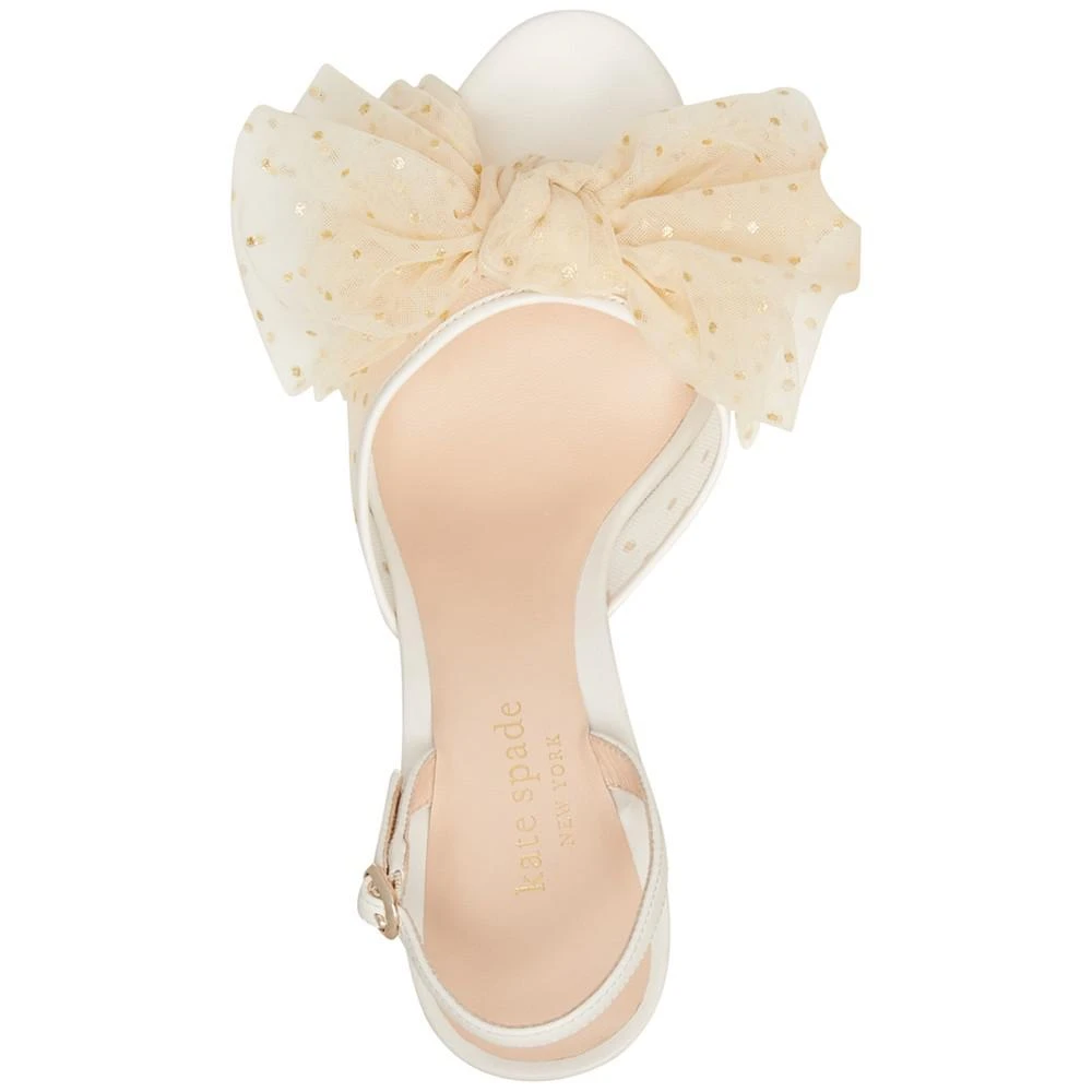商品Kate Spade|Women's Bridal Sparkle Evening Dress Heels,价格¥1041,第4张图片详细描述