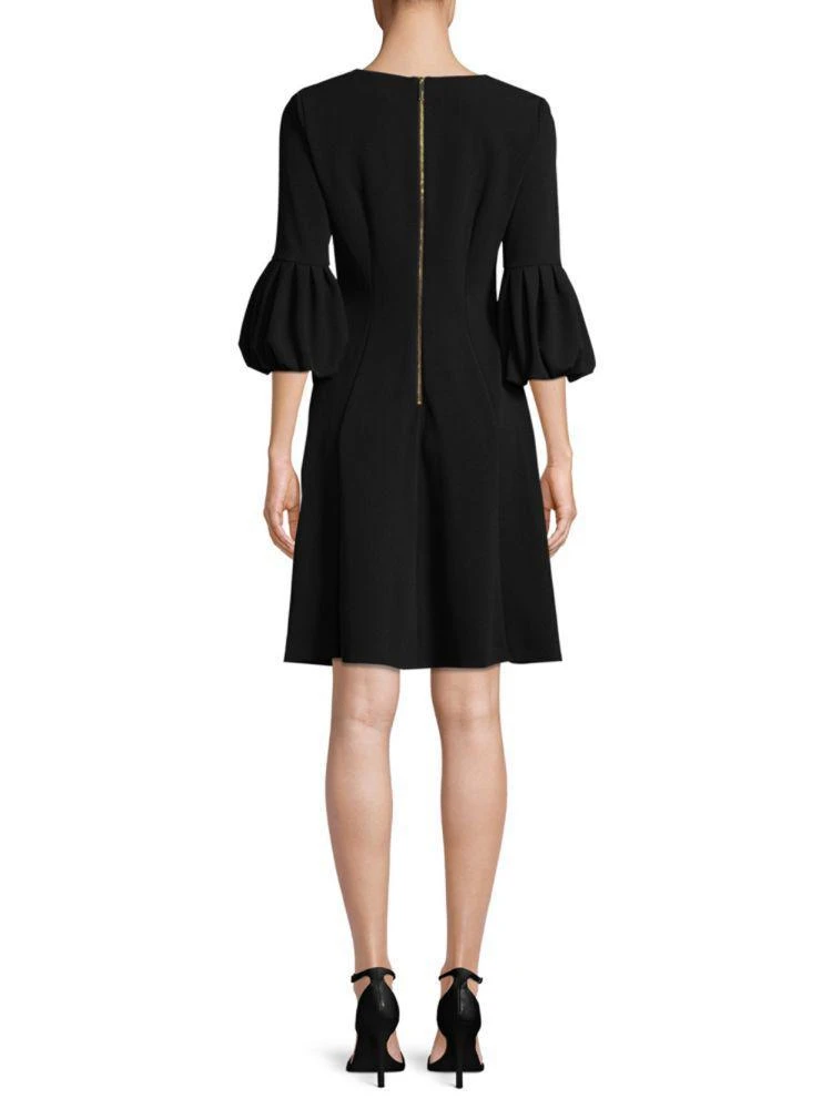 商品Calvin Klein|Bell-Sleeve Mini Dress,价格¥515,第2张图片详细描述