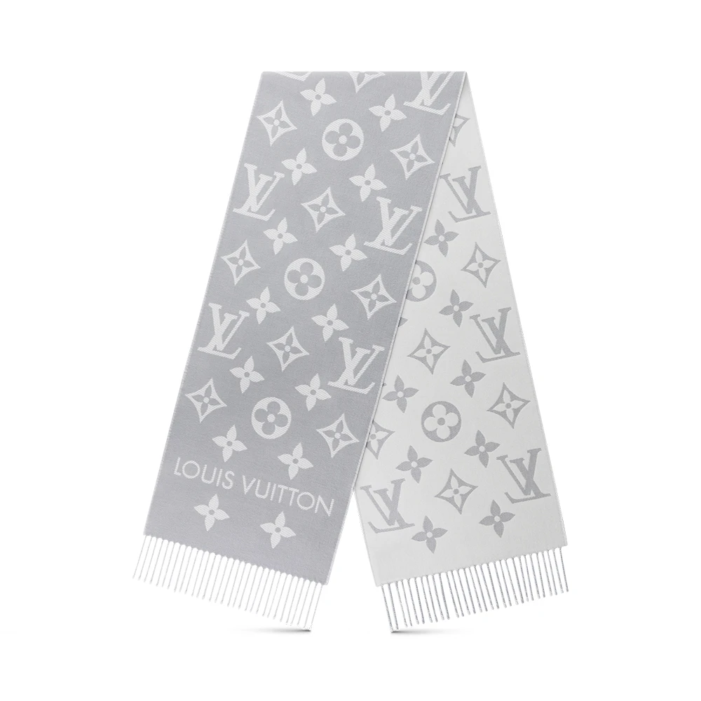 商品[国内直发] Louis Vuitton|LOUIS VUITTON 灰色女士围巾 M77727,价格¥7311,第1张图片