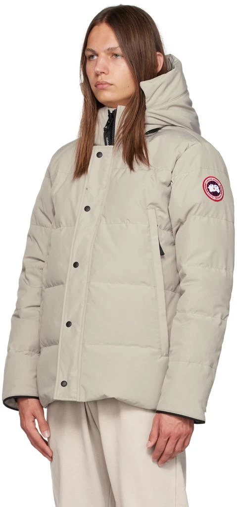 商品Canada Goose|Beige Wyndham Down Jacket,价格¥10980,第4张图片详细描述