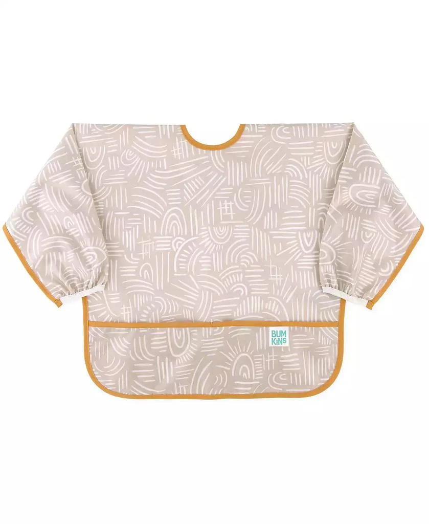 商品Bumkins|Baby Boys and Girls Water-Resistant Sleeved Bib,价格¥112,第1张图片