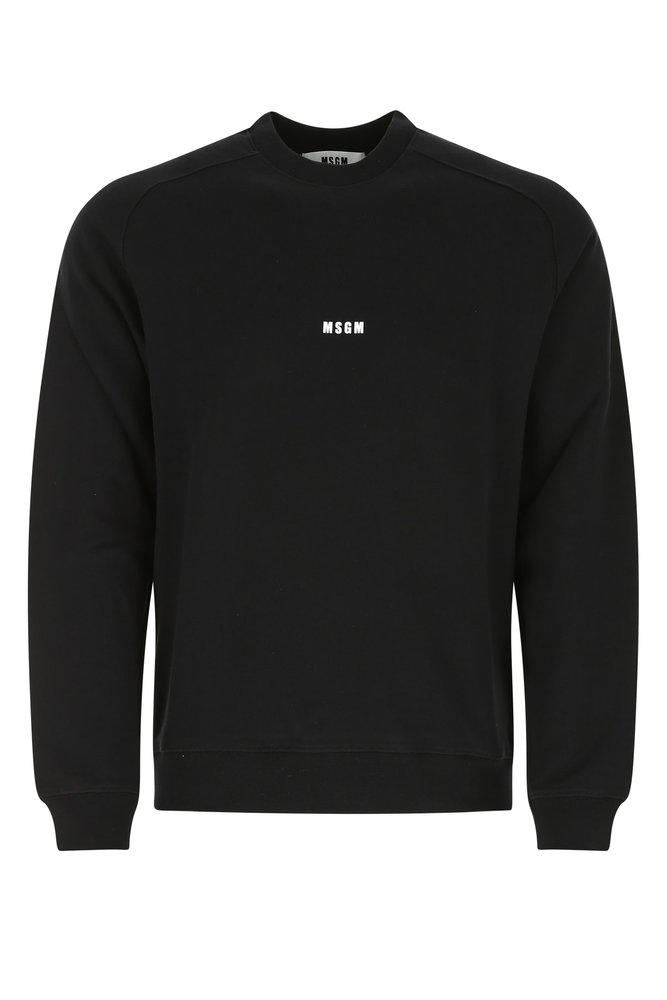 MSGM Logo Printed Crewneck Sweatshirt商品第1张图片规格展示