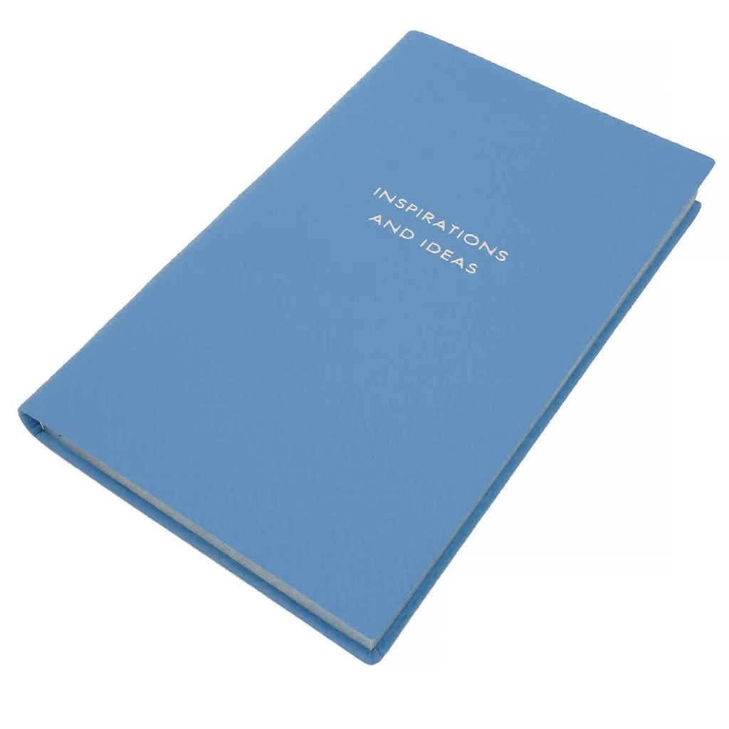 商品SMYTHSON|Inspirations And Ideas Panama Notebook in Nile Blue,价格¥297,第3张图片详细描述