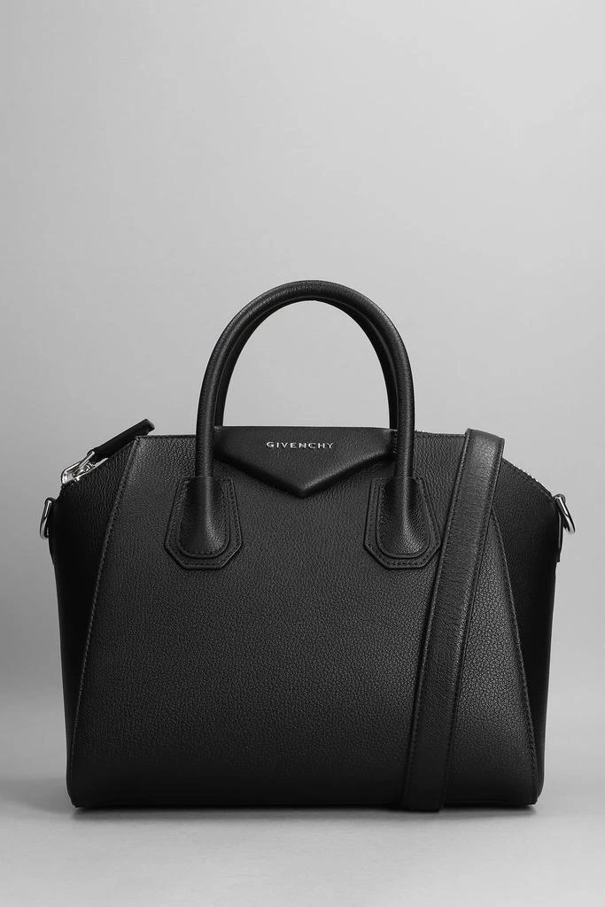 商品Givenchy|Givenchy Hand Bag In Black Leather,价格¥13109,第1张图片