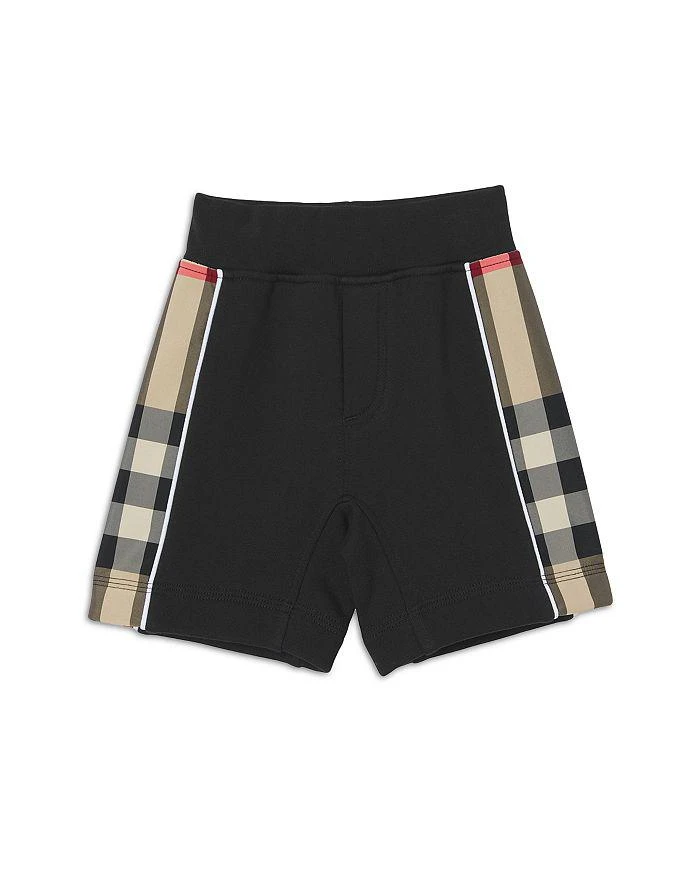 商品Burberry|Unisex Check Panel Cotton Shorts - Baby,价格¥1421,第1张图片