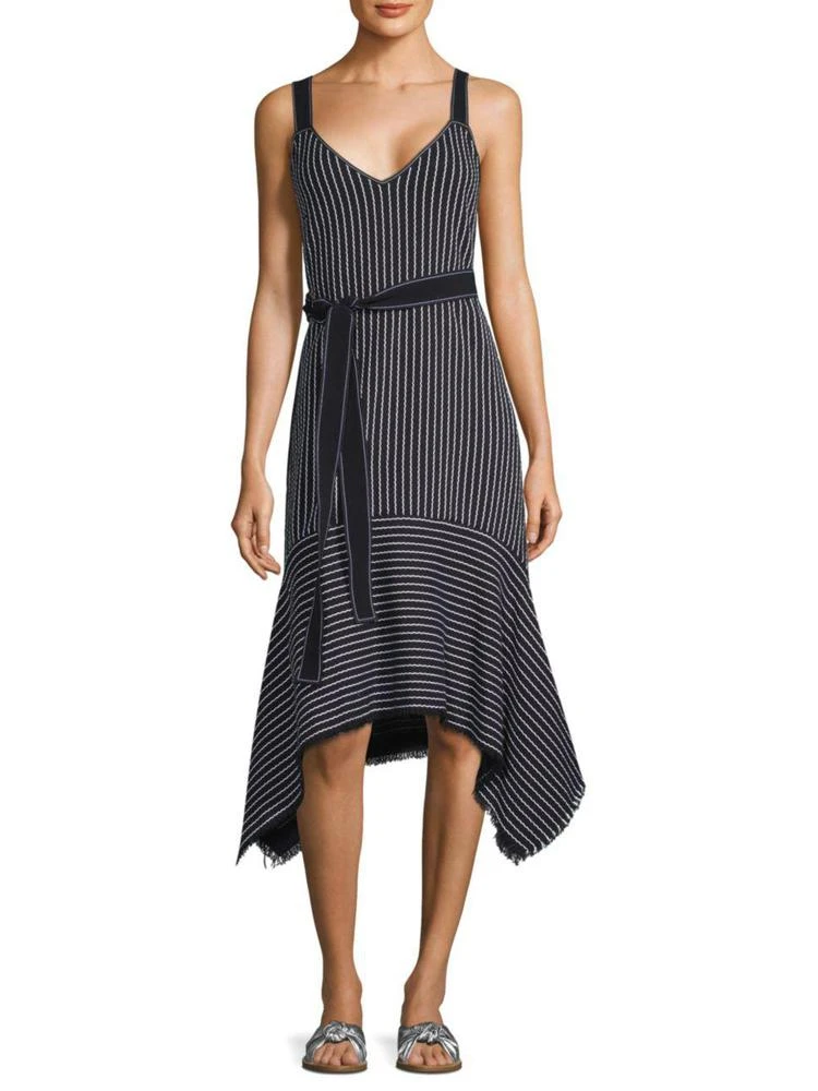 商品Derek Lam|Belted Stripe Dress,价格¥1118,第1张图片