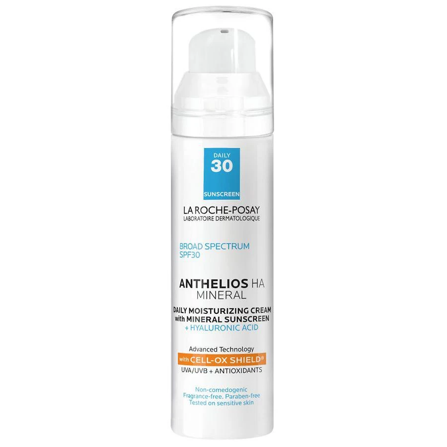 商品La Roche Posay|Mineral Sunscreen Moisturizer SPF 30 + Hyaluronic Acid,价格¥293,第1张图片