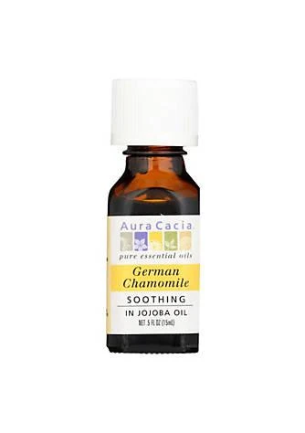 商品Aura Cacia|Cacia German Chamomile In Jojoba Oil   0.5 Fl Oz,价格¥186,第1张图片