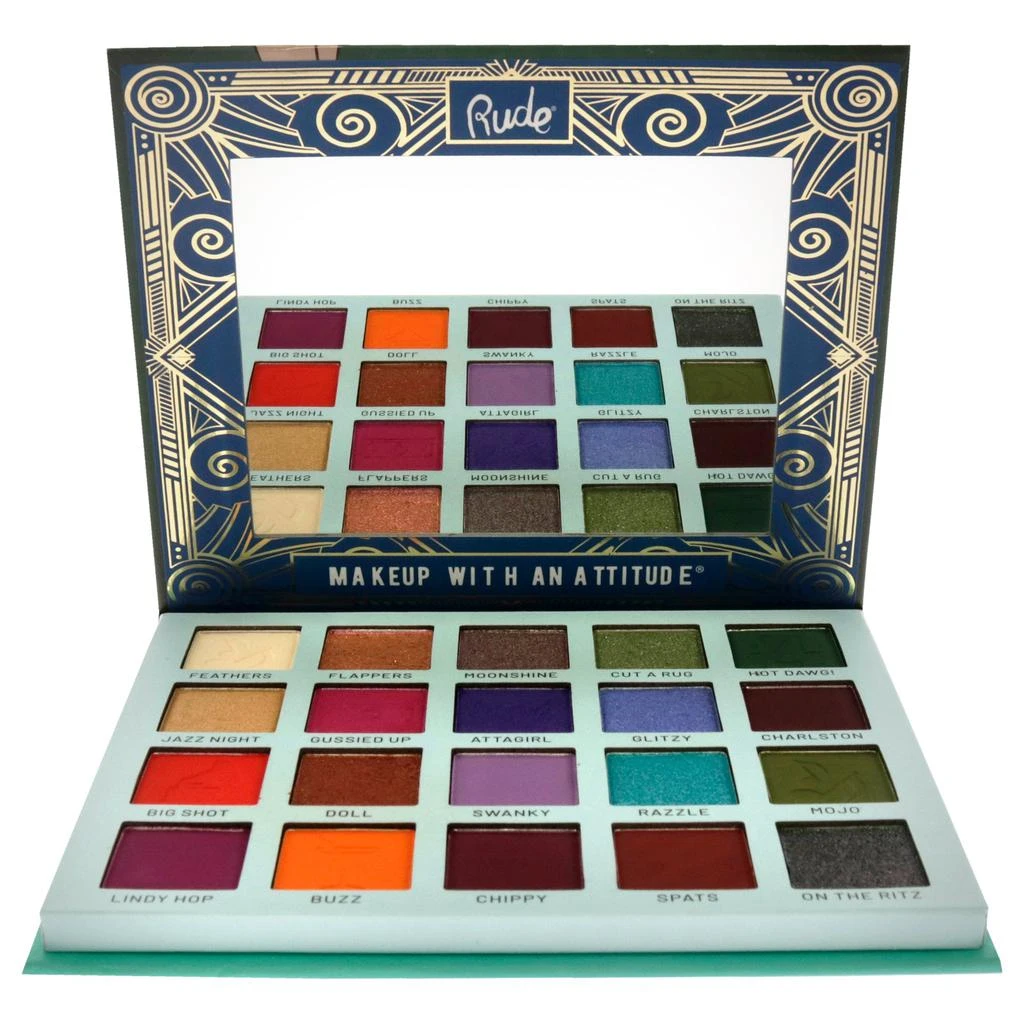商品Rude Cosmetics|The Roaring 20s Eyeshadow Palette - Reckless by  for Women - 1.06 oz Eye Shadow,价格¥157,第2张图片详细描述