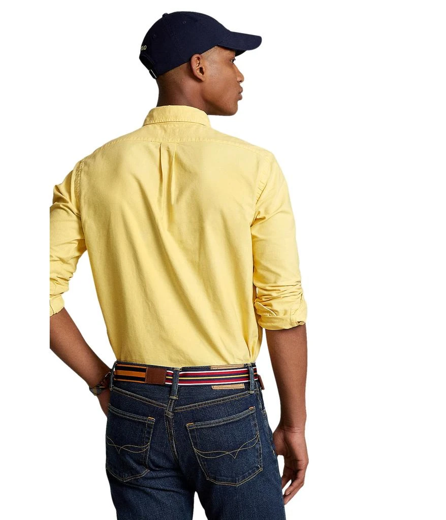 商品Ralph Lauren|Classic Fit Long Sleeve Garment Dyed Oxford Shirt,价格¥660,第2张图片详细描述