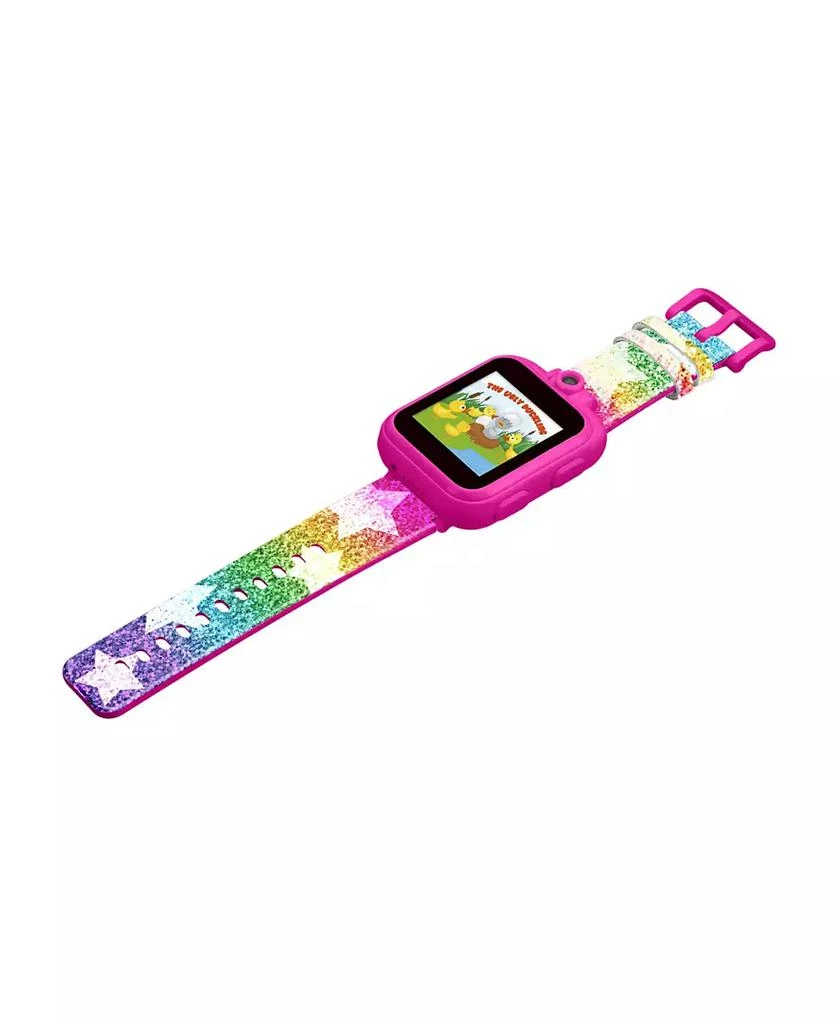 商品Playzoom|Kid's 2 Rainbow Star Print Tpu Strap Smart Watch,价格¥187,第3张图片详细描述