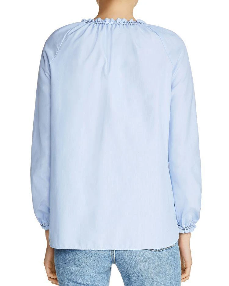商品Maje|Linde Three-Button Cotton Shirt ,价格¥778,第2张图片详细描述