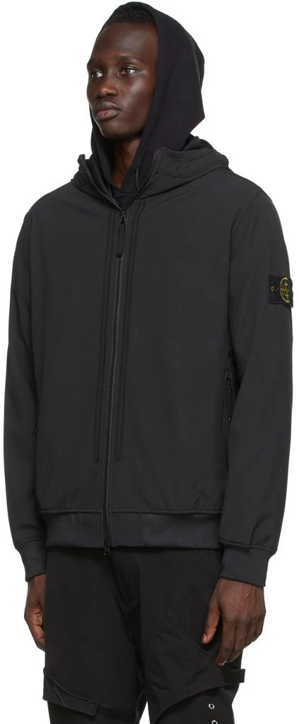 商品Stone Island|Black Light Soft Shell-R Jacket,价格¥3280,第4张图片详细描述