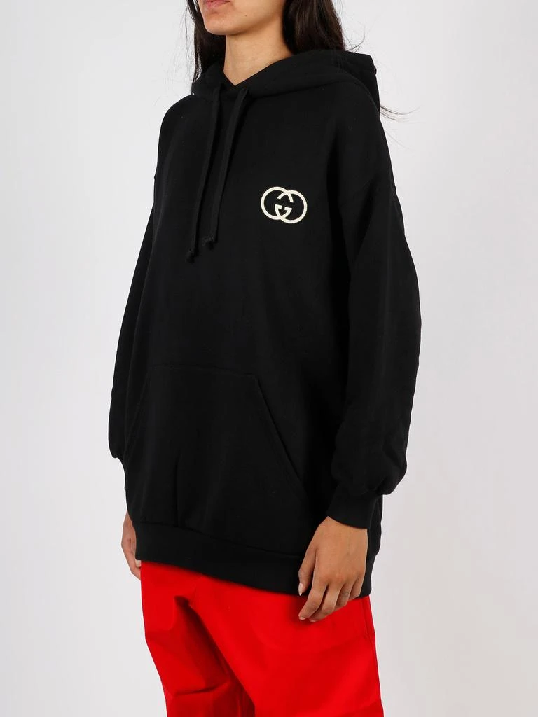 商品Gucci|Cotton jersey hooded sweatshirt,价格¥7241,第3张图片详细描述