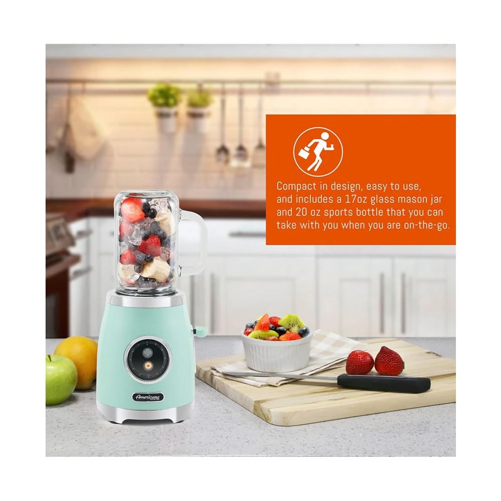 2 Cup Mason Jar Personal Smoothie Blender with Sports Bottle, 300W 商品