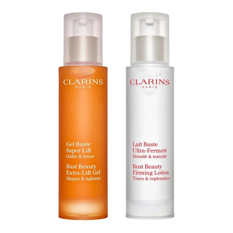 商品Clarins|娇韵诗美胸丰盈套装 美胸凝露50ml+紧实乳50ml,价格¥749,第1张图片