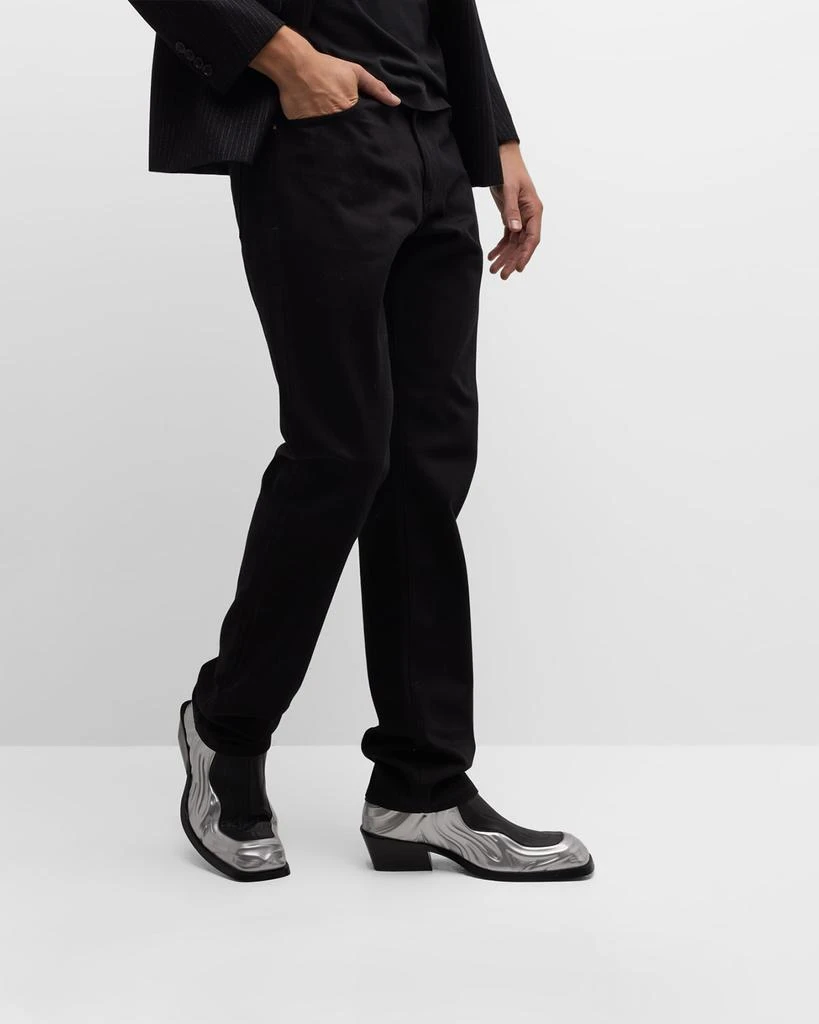 商品Versace|Men's Solare 3D Stretch Ankle Boots,价格¥8344,第3张图片详细描述