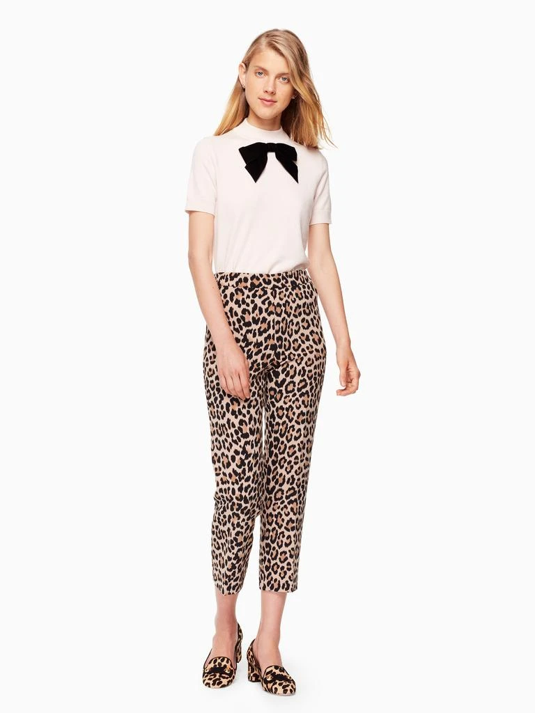 商品Kate Spade|leopard-print cigarette pant,价格¥1176,第4张图片详细描述