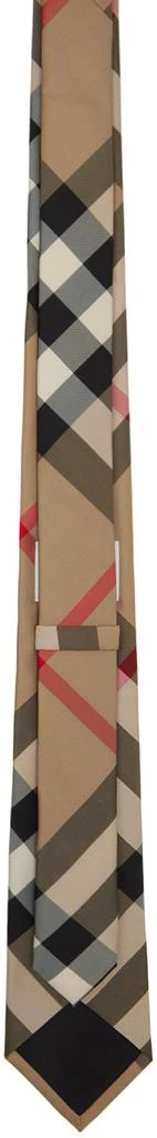 商品Burberry|Beige Checked Tie,价格¥1811,第2张图片详细描述