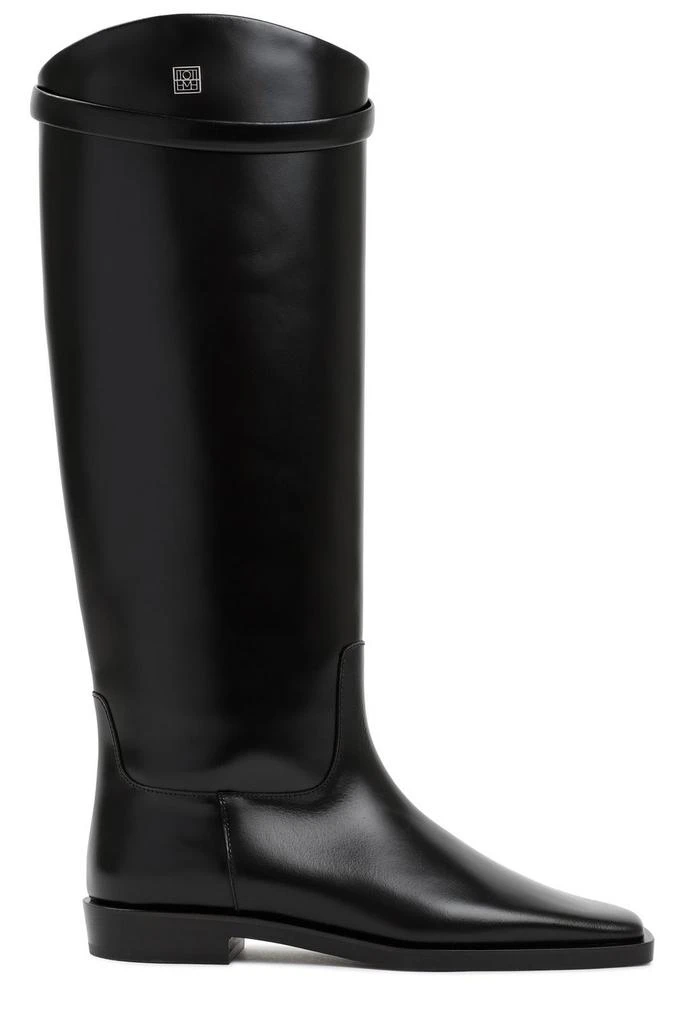 商品Totême|Totême Square-Toe Riding Knee-High Boots,价格¥5657,第1张图片