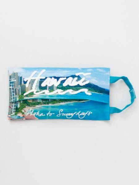商品AMINA|Hawaiian Scenery Tissue Paper Cover,价格¥134,第1张图片详细描述