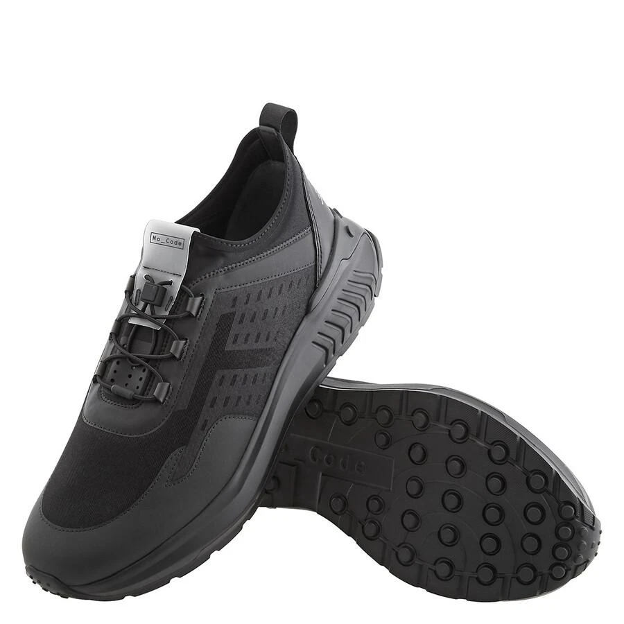 商品Tod's|No_Code J 男士深色焦油低帮运动鞋,价格¥1434,第2张图片详细描述