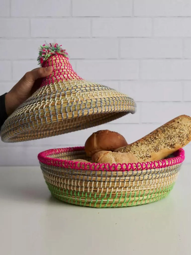 商品Verve Culture|Moroccan Bread Basket with Domed lid,价格¥358,第3张图片详细描述