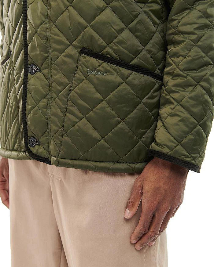 商品Barbour|Winter Liddesdale Box Quilted Full Zip Jacket,价格¥629,第5张图片详细描述