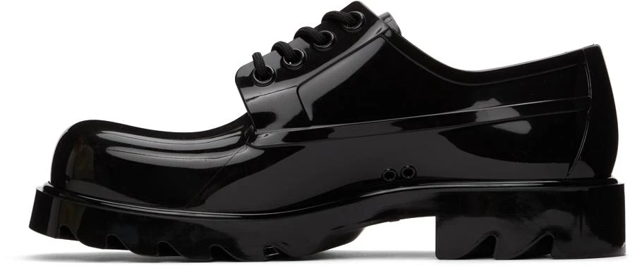 商品Bottega Veneta|Black Stride Lace-Up Shoes,价格¥5507,第3张图片详细描述