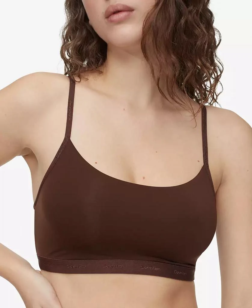 商品Calvin Klein|Women's Form To Body Unlined Bralette QF6757,价格¥102,第2张图片详细描述