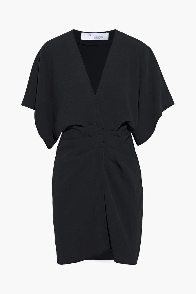 商品IRO|Coudert pleated crepe mini dress,价格¥597,第3张图片详细描述