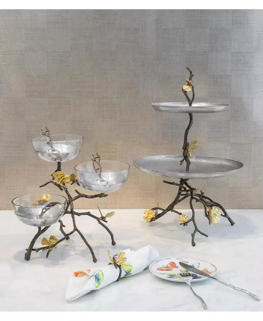 商品Michael Aram|Butterfly Ginkgo Napkin Ring Set, Set of 4,价格¥725,第2张图片详细描述