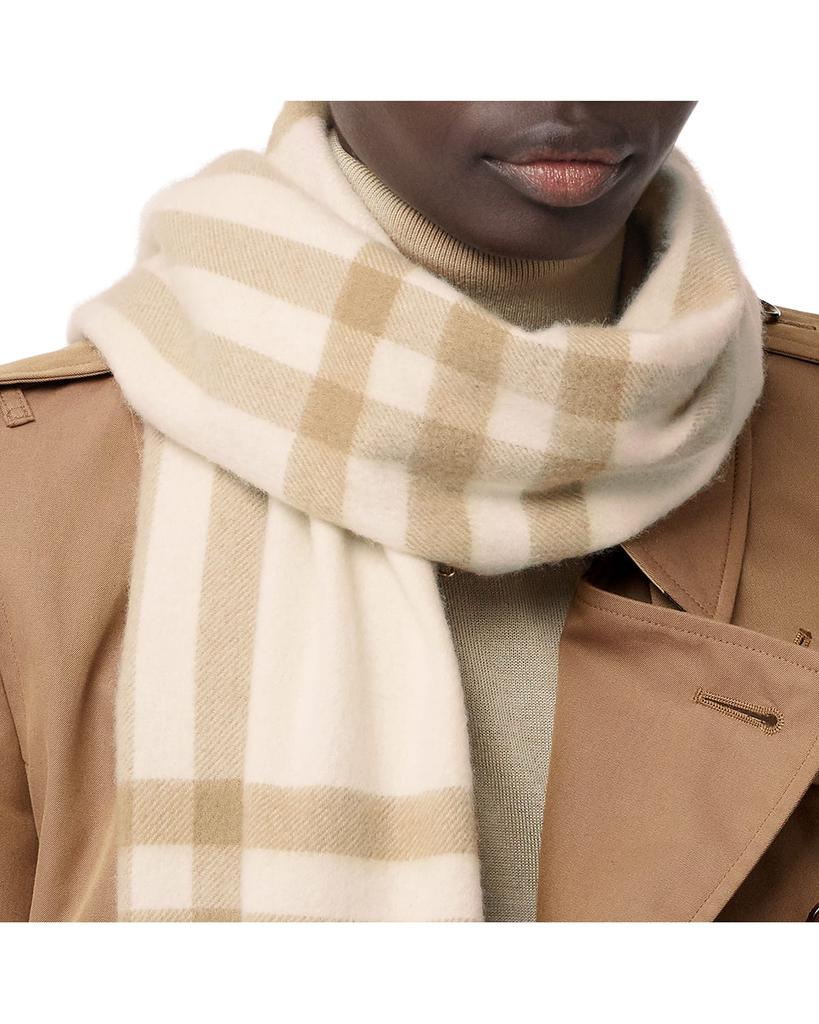 Giant Check Cashmere Scarf商品第2张图片规格展示