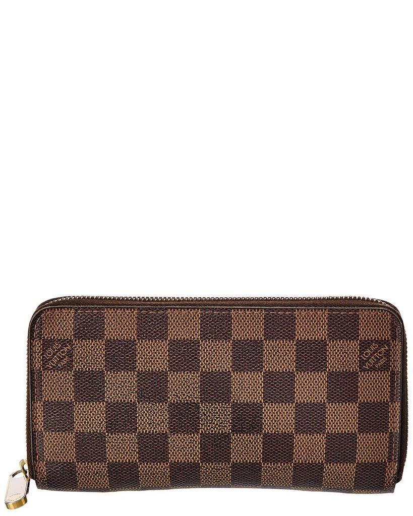 商品[二手商品] Louis Vuitton|Louis Vuitton Damier Ebene Canvas Zippy Wallet (Authentic Pre-Owned),价格¥4743,第1张图片