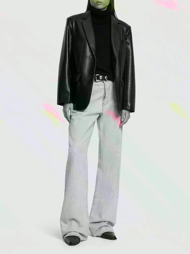 商品ANINE BING|Classic Faux Leather Blazer,价格¥3683,第1张图片