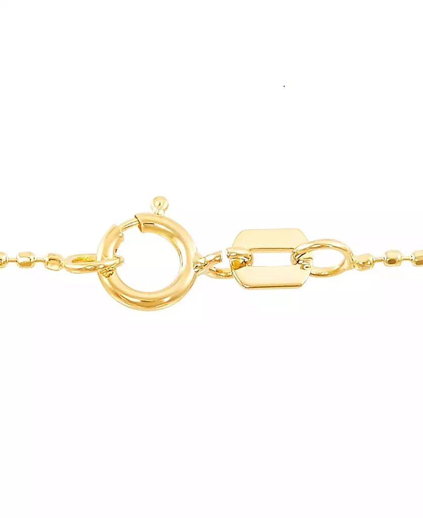 商品Italian Gold|Tri-Gold Lariat Necklace in 14k Gold, White Gold and Rose Gold,价格¥2917,第5张图片详细描述