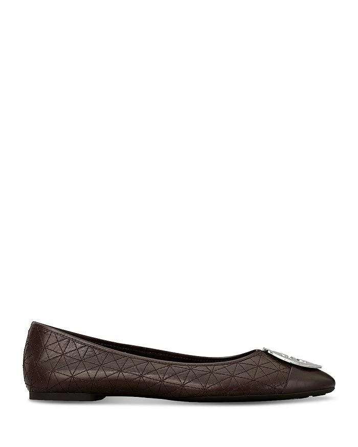 商品Tory Burch|Women's Claire Quilted Slip On Ballet Flats,价格¥1158,第2张图片详细描述