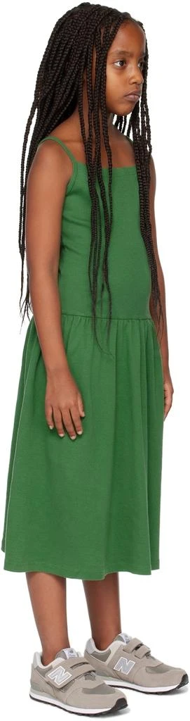 商品Gil Rodriguez|SSENSE Exclusive Kids Green Lapointe Dropwaist Dress,价格¥219,第2张图片详细描述