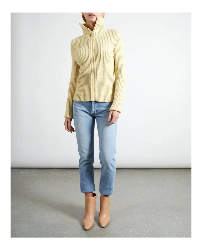商品Bottega Veneta|Zip Front Mock Neck Sweater,价格¥2173,第3张图片详细描述