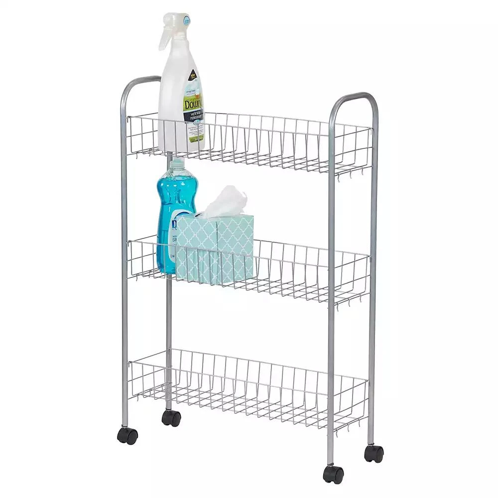 商品Household Essentials|Slimline 3-Shelf Utility Cart,价格¥604,第5张图片详细描述