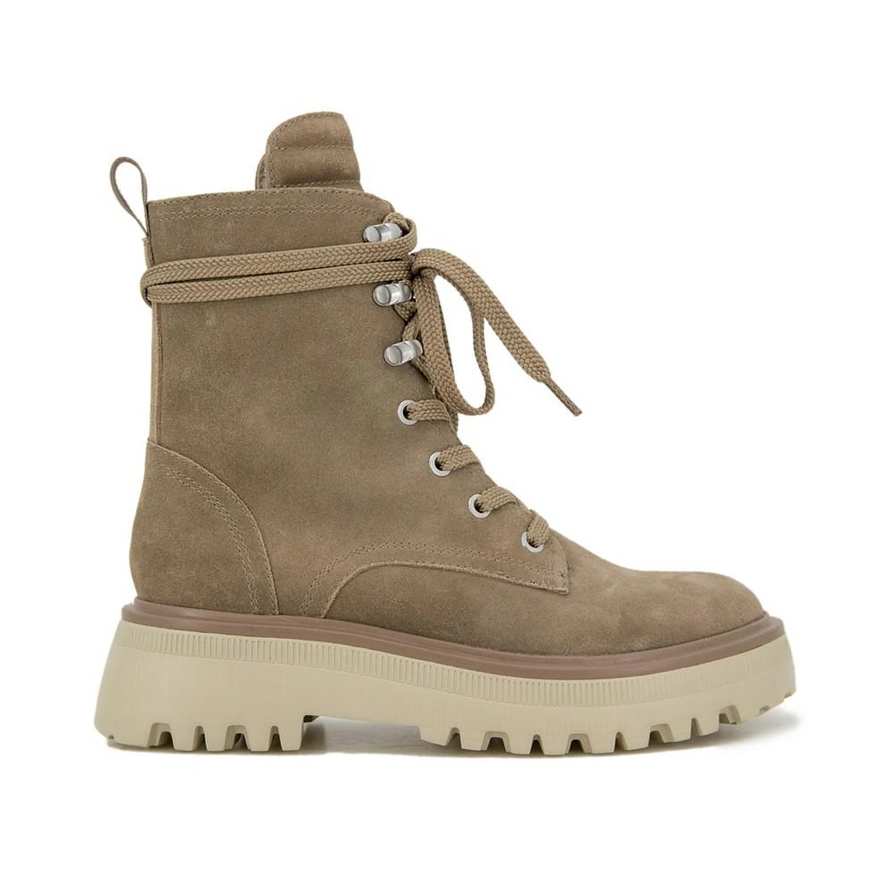 商品Kenneth Cole|Women's Radell Lace-Up Lug Sole Combat Boots,价格¥593,第2张图片详细描述