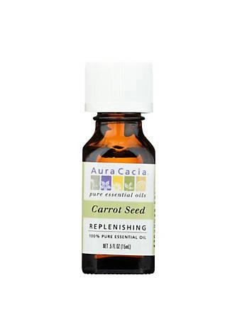 商品Aura Cacia|Cacia Pure Essential Oil Carrot Seed   0.5 Fl Oz,价格¥211,第1张图片