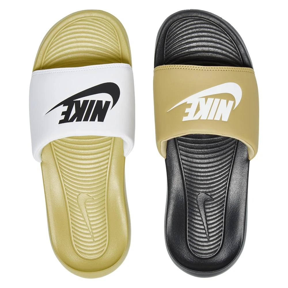 商品NIKE|Men's Victori One Mix Slide Sandals from Finish Line,价格¥151,第5张图片详细描述