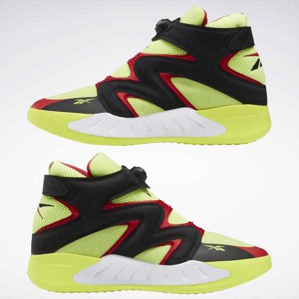 男款 锐步 Instapump Fury Zone 复古篮球鞋 荧光绿商品第6张图片规格展示