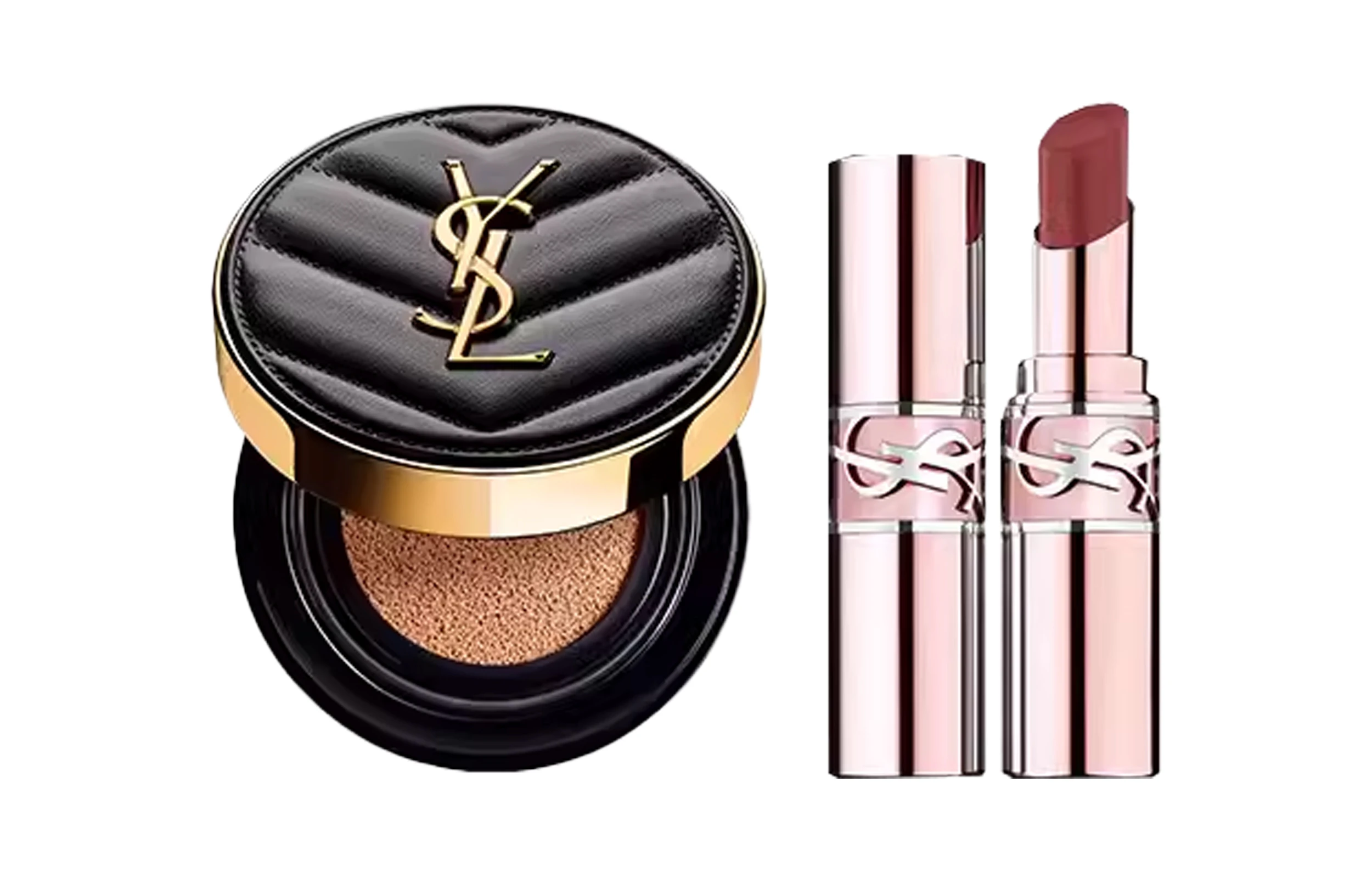 商品[国内直发] Yves Saint Laurent|YSL圣罗兰 粉管润唇膏气垫底妆彩妆套装 气色 12g+3.1g/14g+3.1,价格¥763,第5张图片详细描述