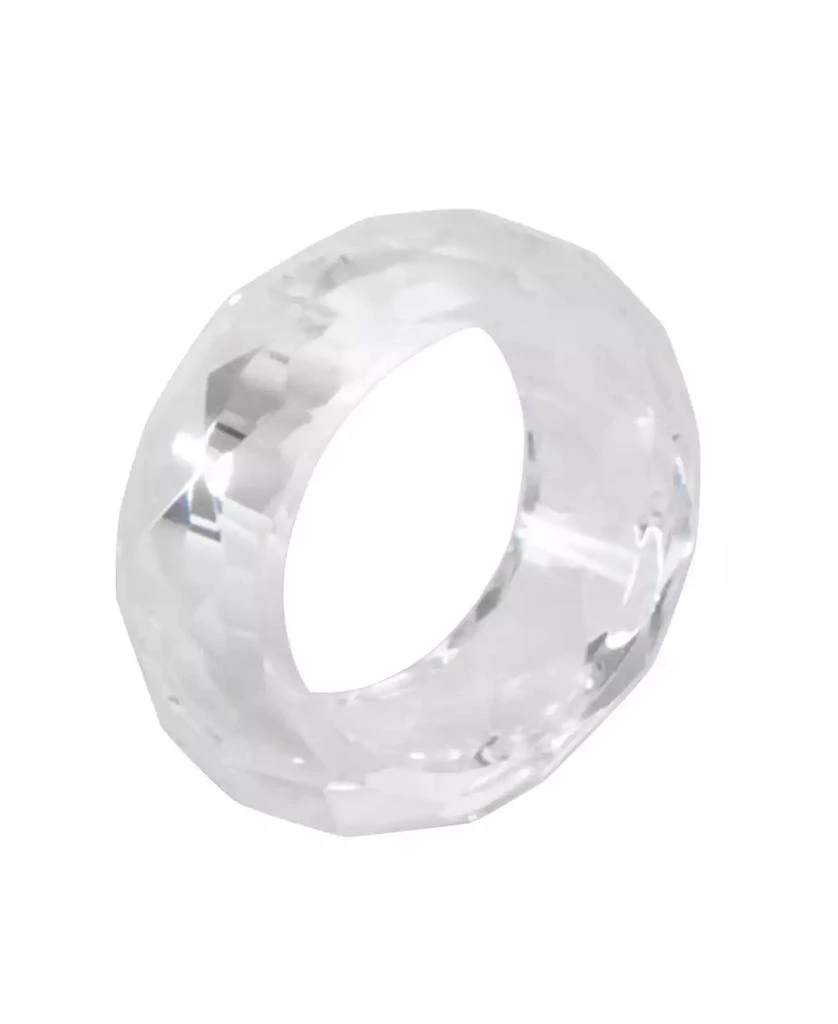 商品Saro Lifestyle|Crystal Napkin Ring, Set of 4,价格¥167,第1张图片