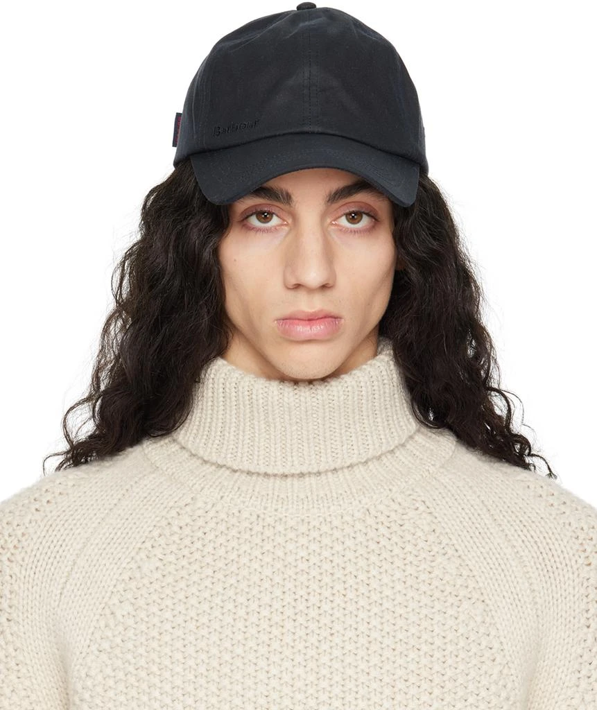 商品Barbour|Navy Wax Sports Cap,价格¥210,第1张图片