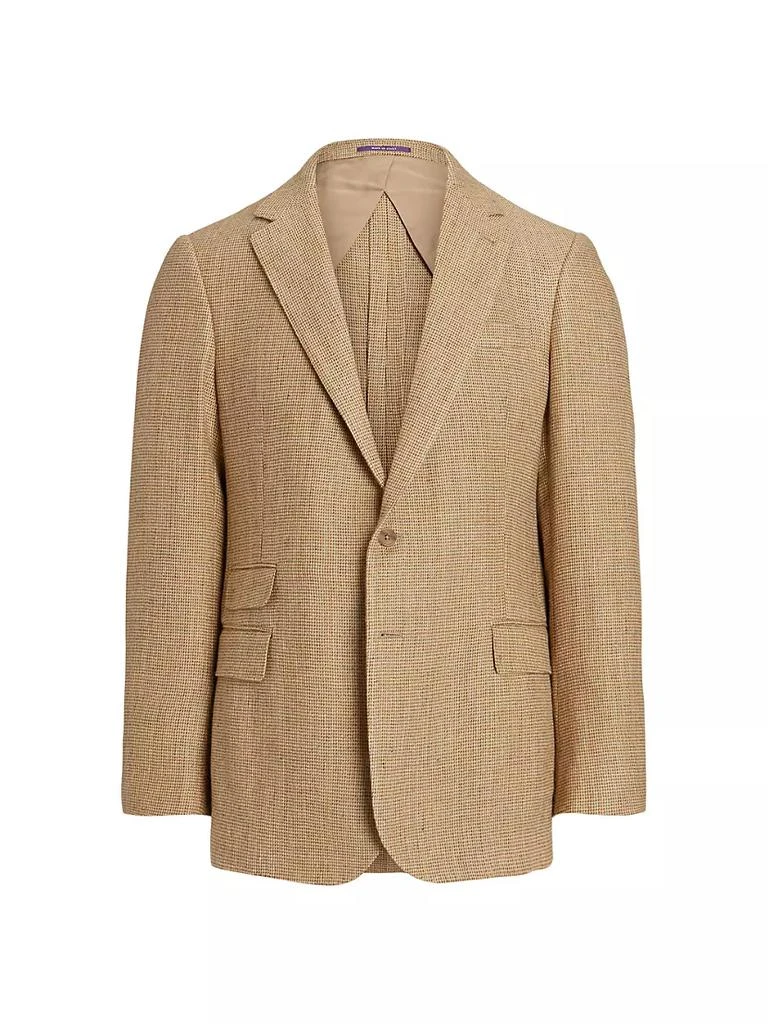 商品Ralph Lauren|Kent Silk & Linen-Blend Two-Button Sport Coat,价格¥18726,第1张图片